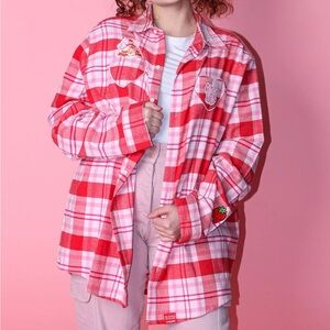 Unisex‎ Cakeworthy Strawberry Shortcake Strawberry Flannel Boxlunch